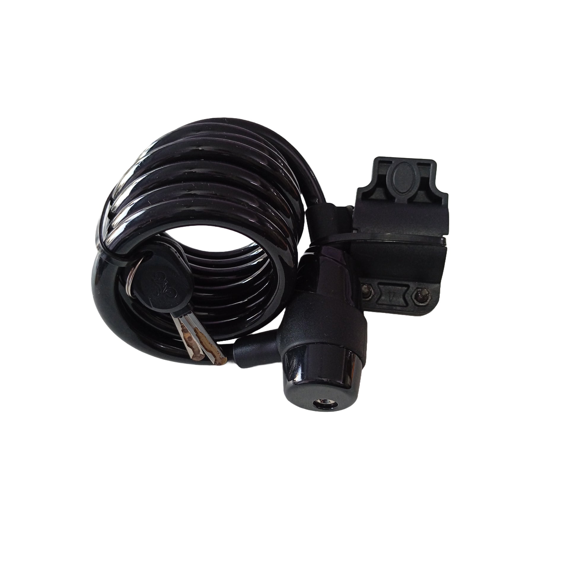bicycle key lock with long cable key view by omobikes