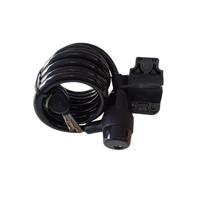 bicycle key lock with long cable key view by omobikes