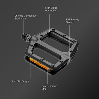 vp pedal for hybrid bicycle, mtb vp-536