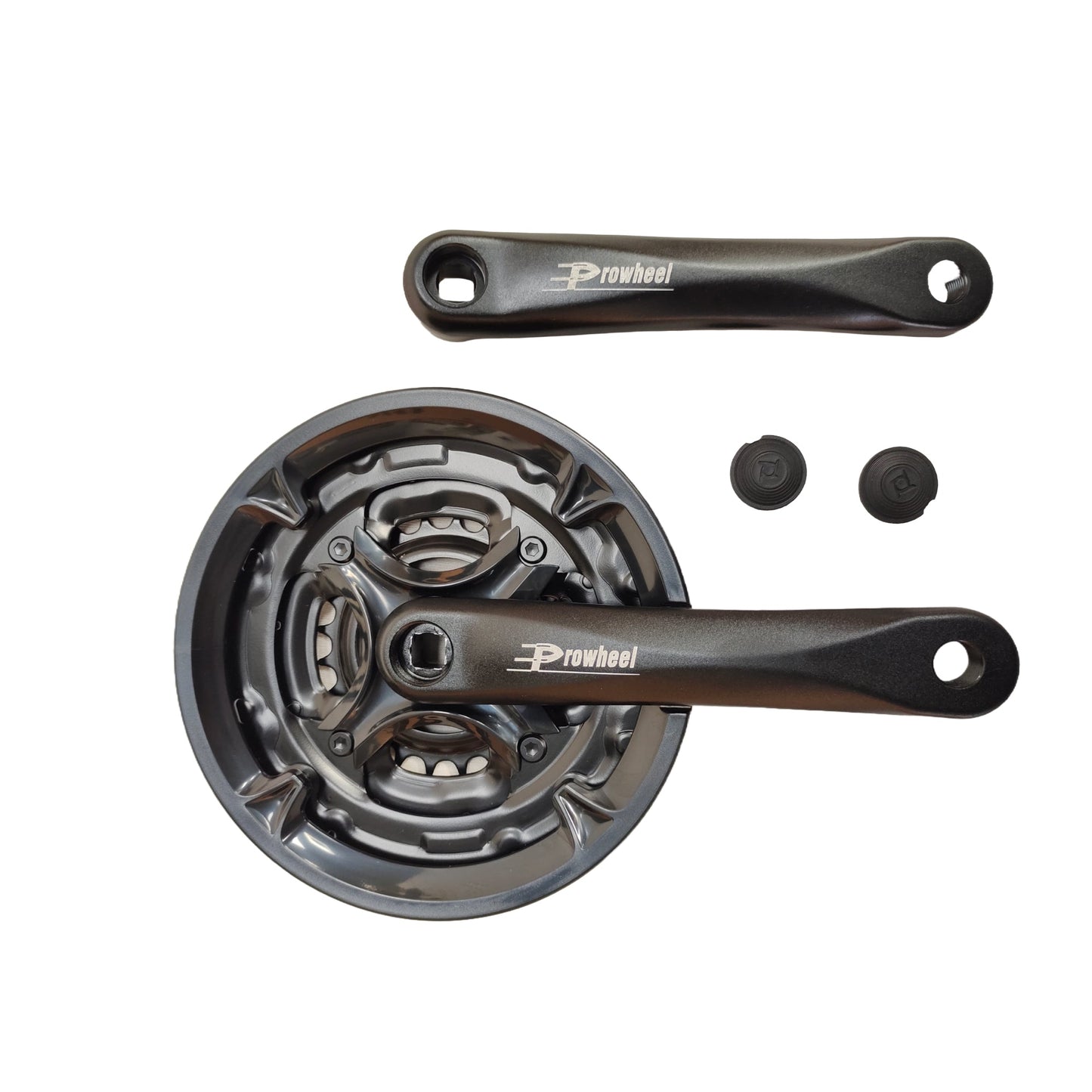 Bicycle crankset prowheel alloy geared  top view spare part by omobikes