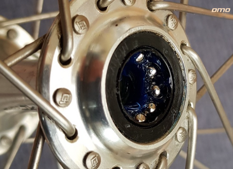Grease always used for ball and bearings