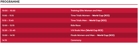 Program Schedule