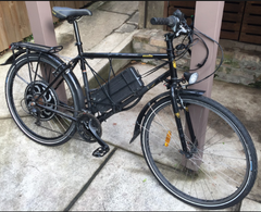 Electric cycle in India with new design