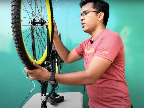 Cycle Assembly Front Wheel Tire OMO Bikes