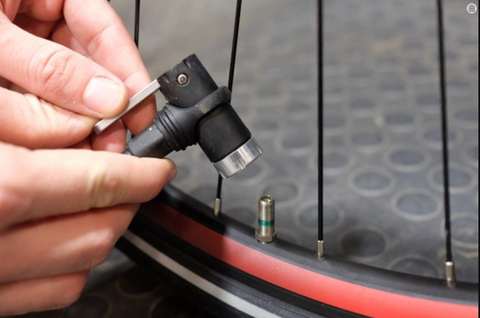 How to pump up your Bicycle Tyres step 1